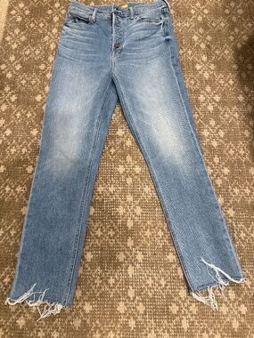 MOTHER high waisted slim jeans